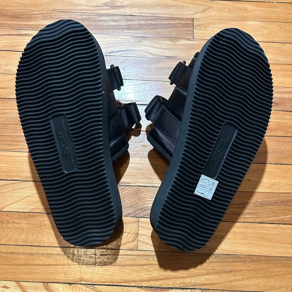 Suicoke Moto Cab Slides - Black - 6 Unisex - Picture 3 of 5
